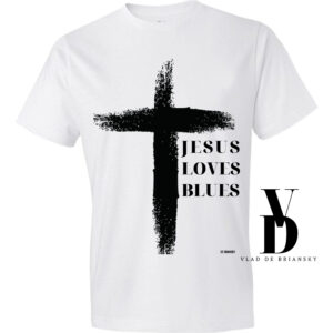 Jesus Loves Blues T-Shirt VD