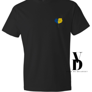 Support Ukraine Fashion Black T-Shirt