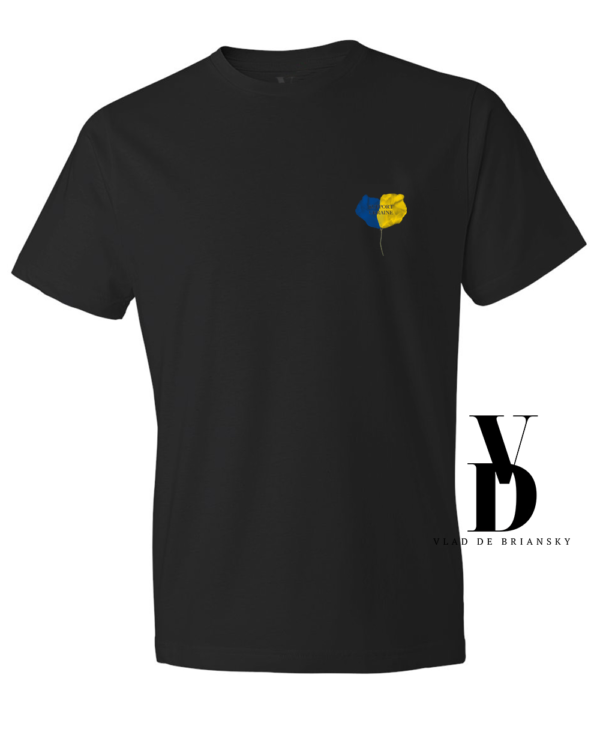 Support Ukraine Fashion Black T-Shirt