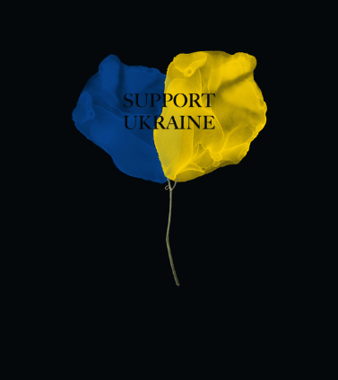 Support Ukraine T Shirt Logo